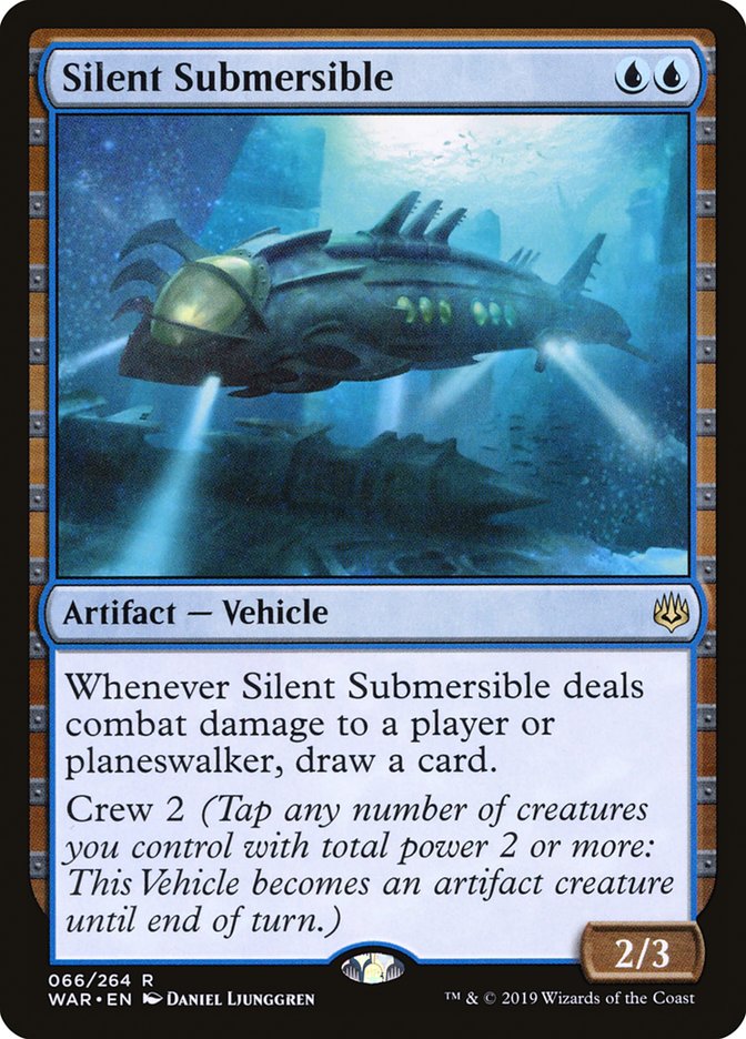 Silent Submersible [War of the Spark] Magic: The Gathering