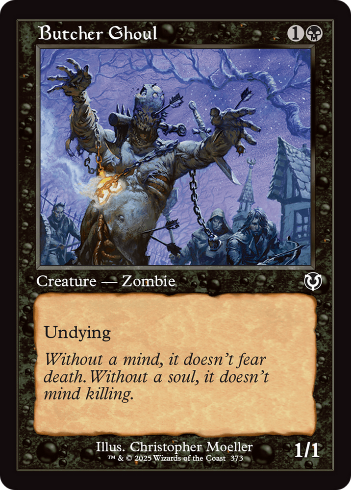 Butcher Ghoul (Retro Frame) [Innistrad Remastered] Magic: The Gathering