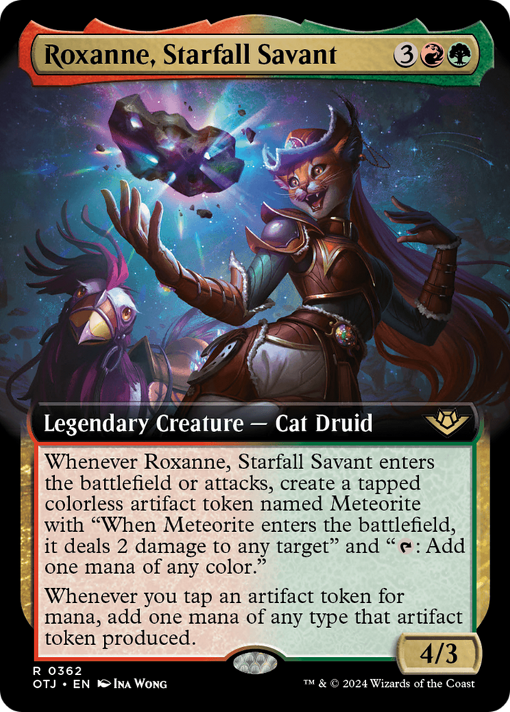 Roxanne, Starfall Savant (Extended Art) [Outlaws of Thunder Junction] Magic: The Gathering