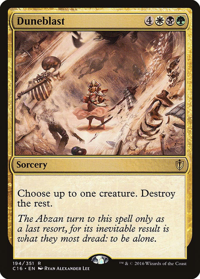 Duneblast [Commander 2016] Magic: The Gathering