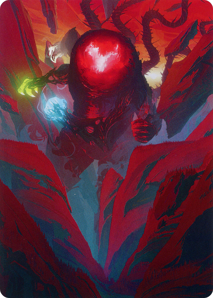Omnath, Locus of All Art Card (62) [March of the Machine Art Series] Magic: The Gathering