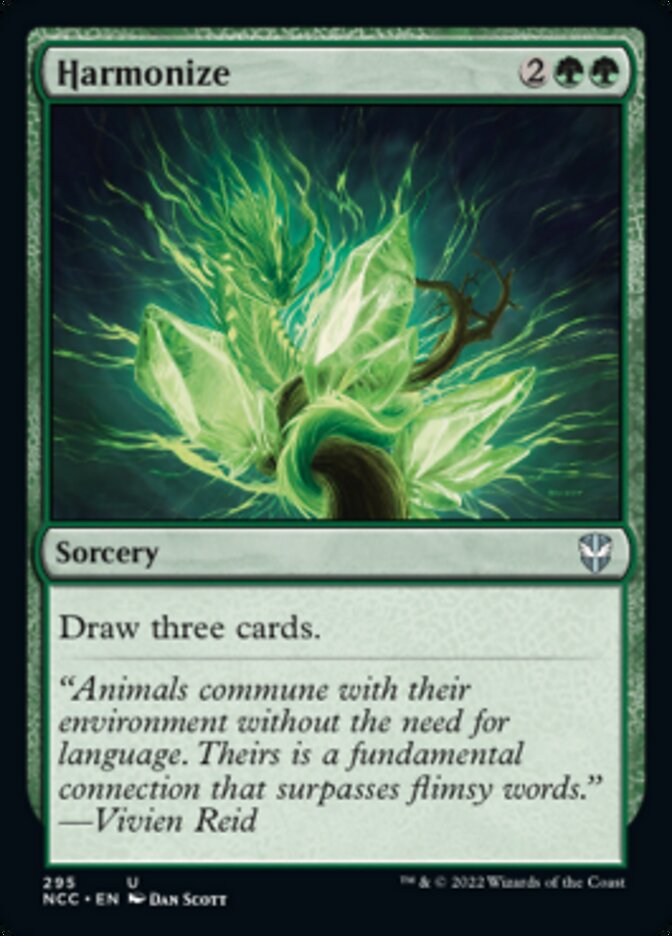 Harmonize [Streets of New Capenna Commander] Magic: The Gathering