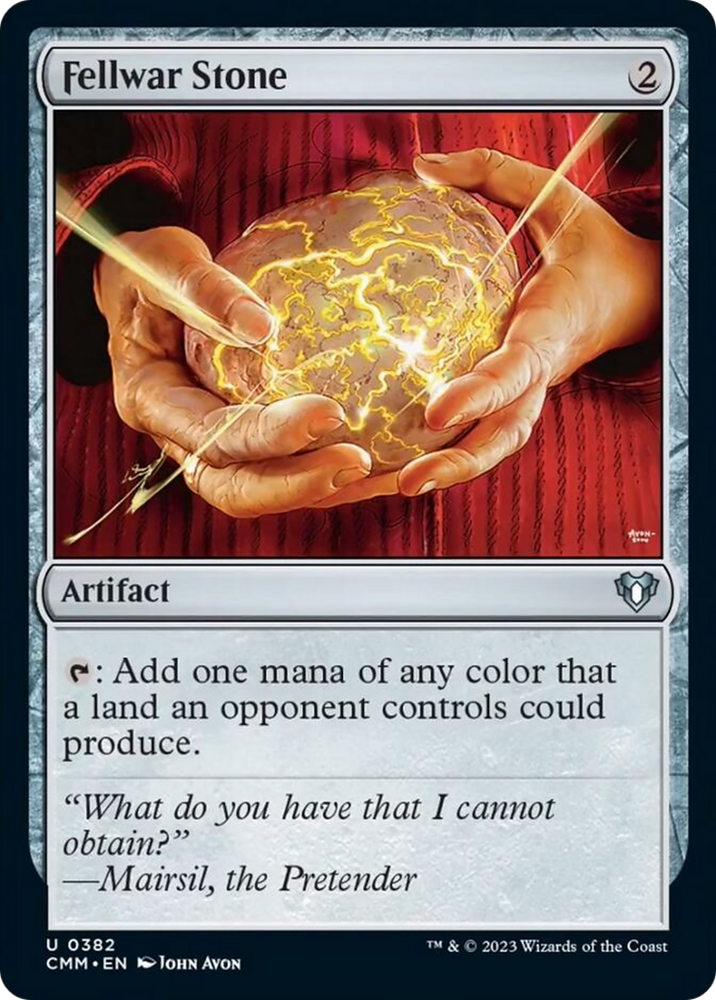 Fellwar Stone [Commander Masters] Magic: The Gathering