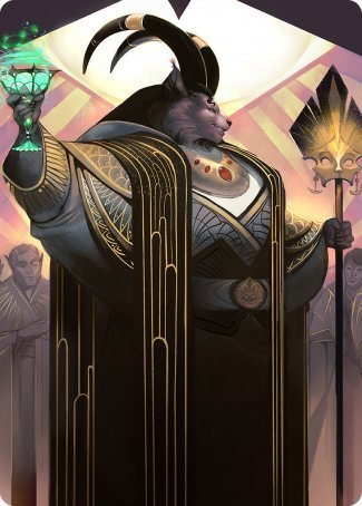 Jetmir, Nexus of Revels 2 Art Card [Streets of New Capenna Art Series] Magic: The Gathering