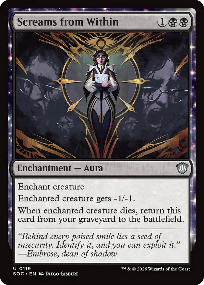 Screams from Within [Secrets of Strixhaven Commander]