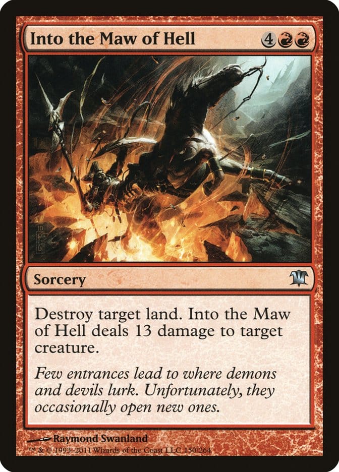 Into the Maw of Hell [Innistrad] Magic: The Gathering