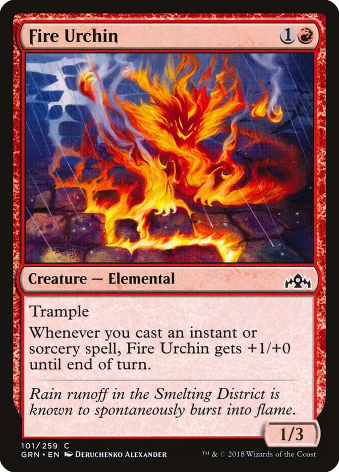 Fire Urchin [Guilds of Ravnica] Magic: The Gathering