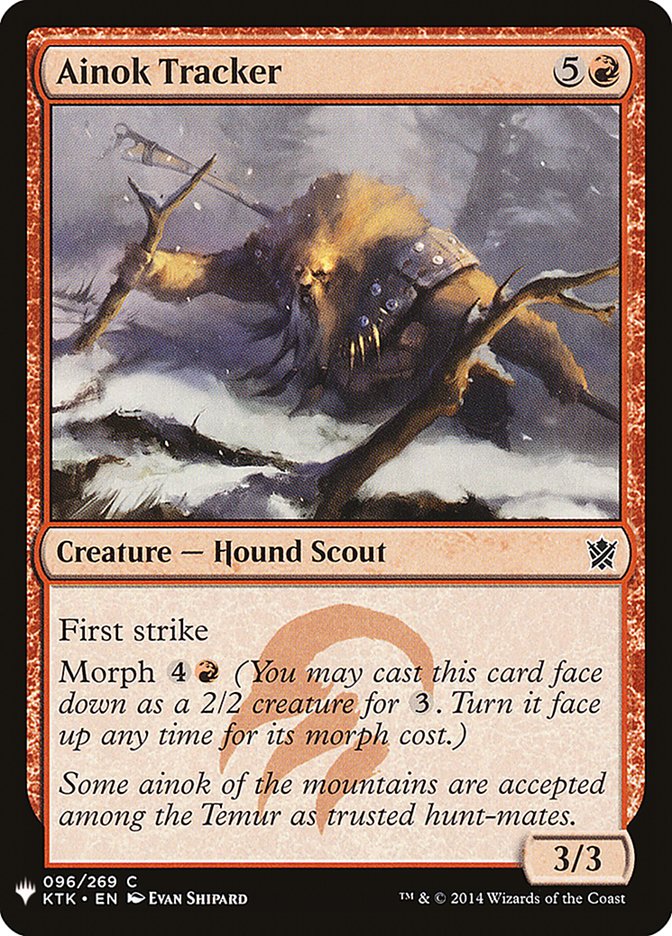 Ainok Tracker [Mystery Booster] Magic: The Gathering