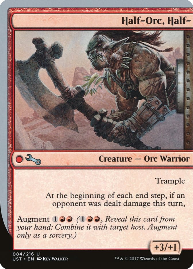 Half-Orc, Half- [Unstable] Magic: The Gathering