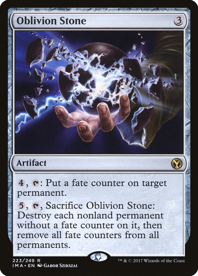 Oblivion Stone [Iconic Masters] Magic: The Gathering