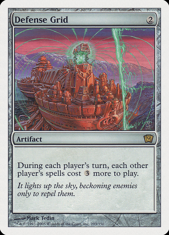 Defense Grid [Ninth Edition] Magic: The Gathering