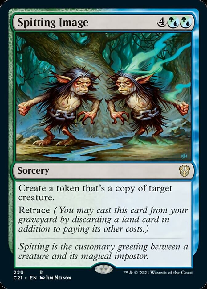 Spitting Image [Commander 2021] Magic: The Gathering