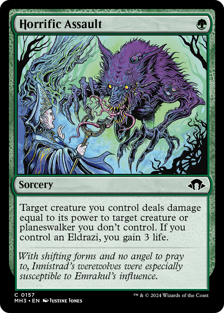 Horrific Assault [Modern Horizons 3] Magic: The Gathering
