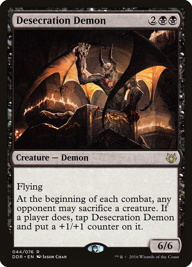 Desecration Demon [Duel Decks: Nissa vs. Ob Nixilis] Magic: The Gathering
