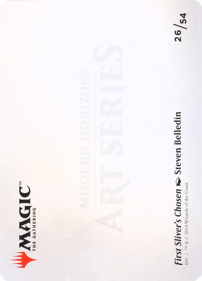 First Sliver's Chosen // First Sliver's Chosen [Modern Horizons Art Series] Magic: The Gathering