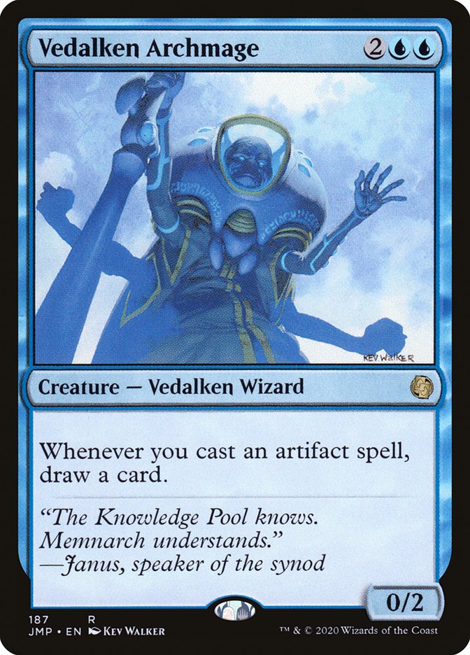 Vedalken Archmage [Jumpstart] Magic: The Gathering
