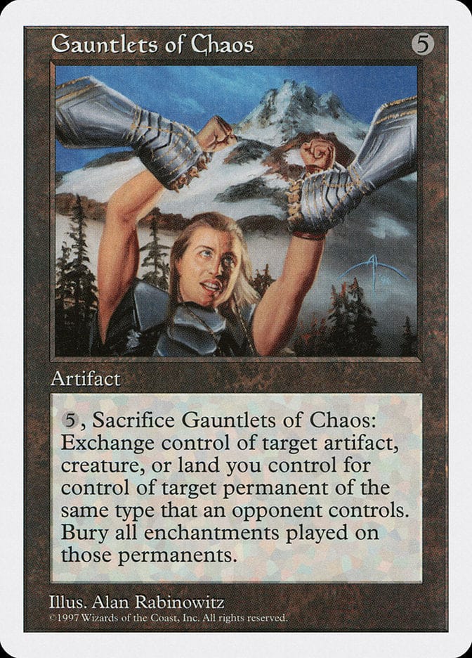 Gauntlets of Chaos [Fifth Edition] Magic: The Gathering