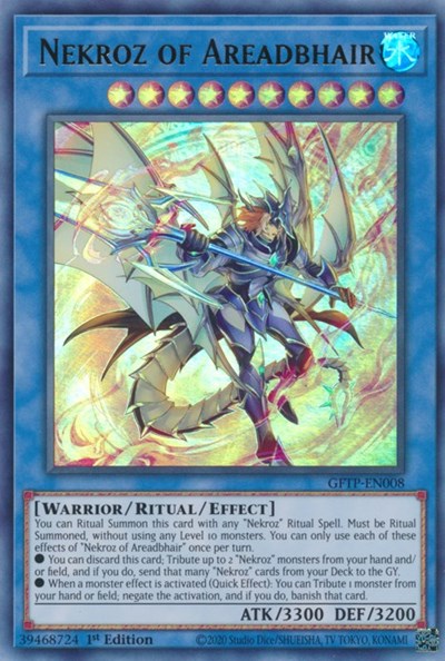 Nekroz of Areadbhair [GFTP-EN008] Ultra Rare - Yugioh Cards For Your TCG Needs!
