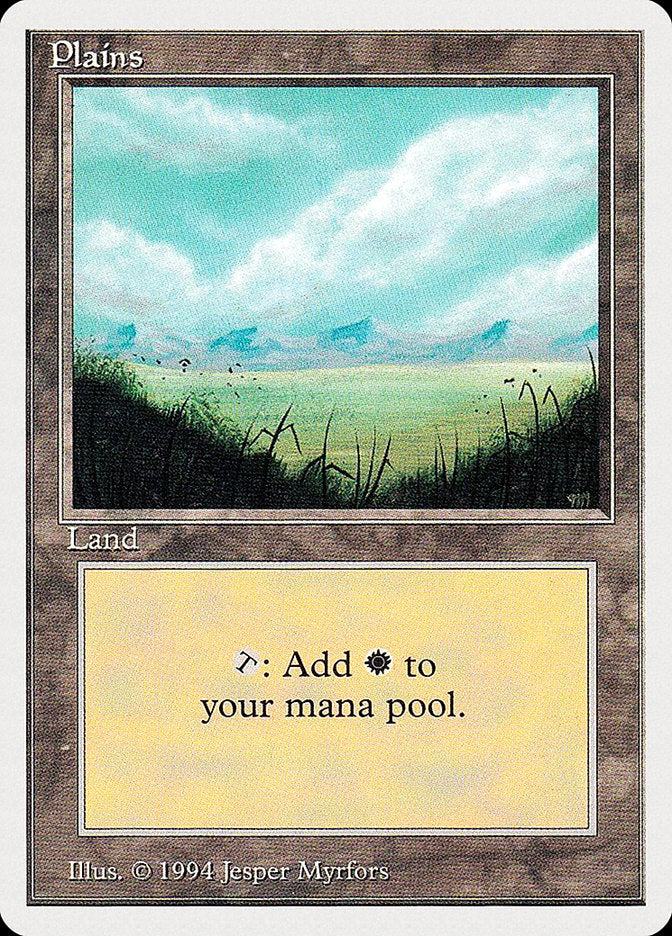 Plains (292) [Summer Magic / Edgar] Magic: The Gathering