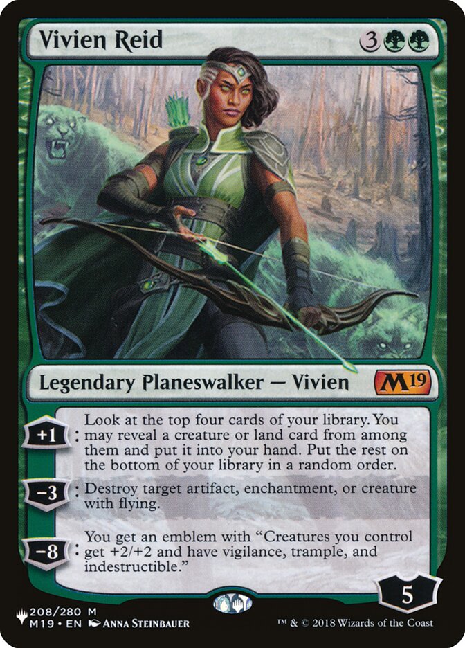 Vivien Reid [The List] Magic: The Gathering