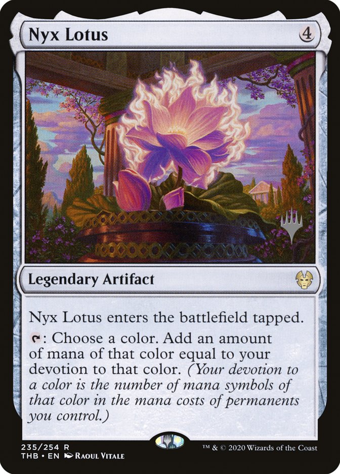 Nyx Lotus (Promo Pack) [Theros Beyond Death Promos] Magic: The Gathering