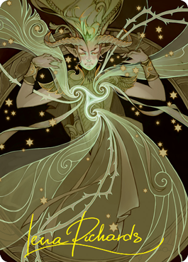 Primal Command Art Card (Gold-Stamped Signature) [Strixhaven: School of Mages Art Series] Magic: The Gathering