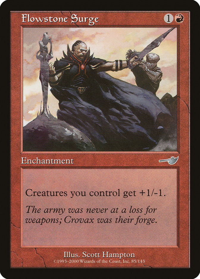 Flowstone Surge [Nemesis] Magic: The Gathering