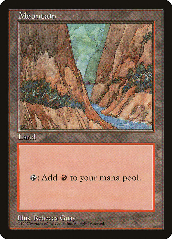 Mountain (8) [Asia Pacific Land Program] Magic: The Gathering