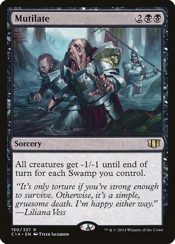Mutilate [Commander 2014] Magic: The Gathering