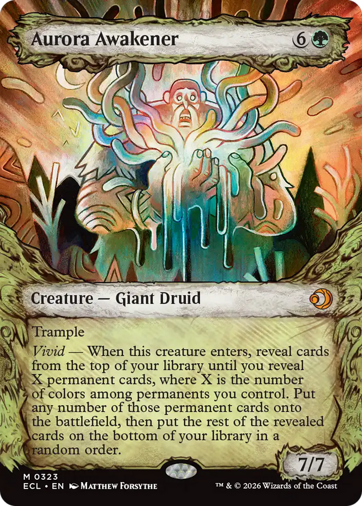Aurora Awakener (Showcase) [Lorwyn Eclipsed] Magic: The Gathering