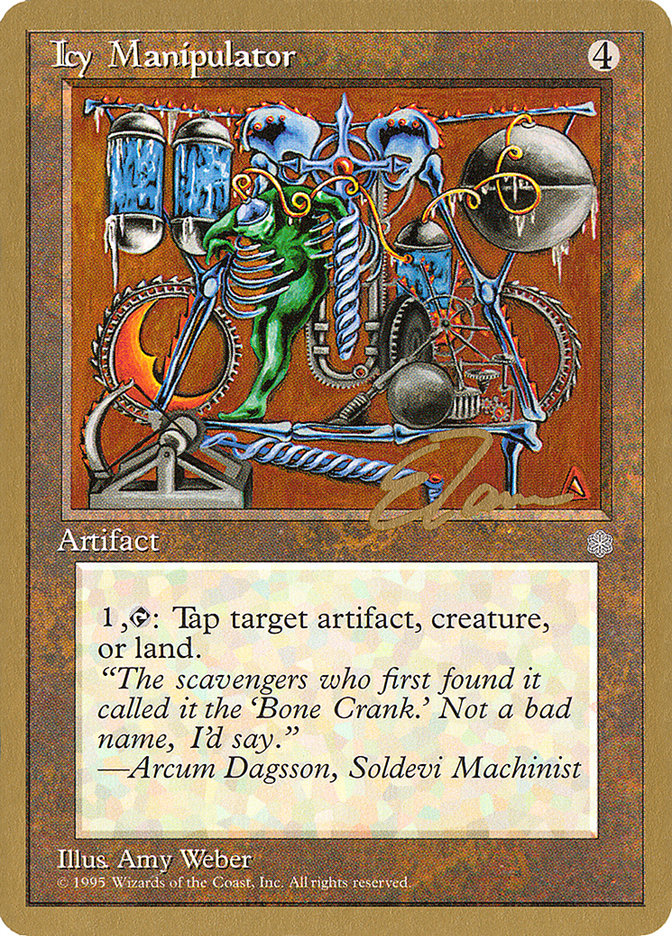 Icy Manipulator (Eric Tam) [Pro Tour Collector Set] Magic: The Gathering