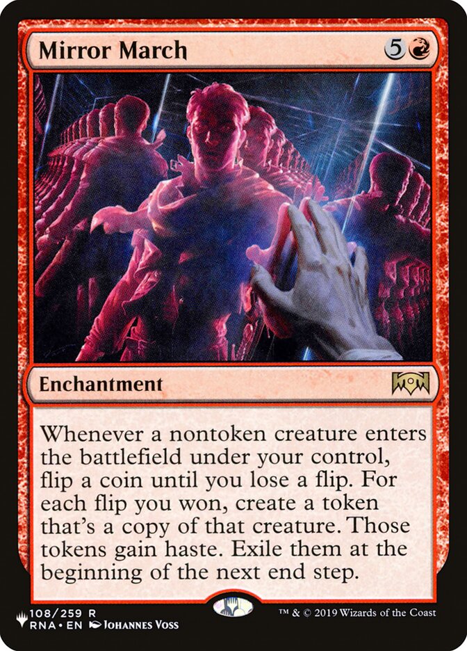 Mirror March [Secret Lair: Heads I Win, Tails You Lose] Magic: The Gathering