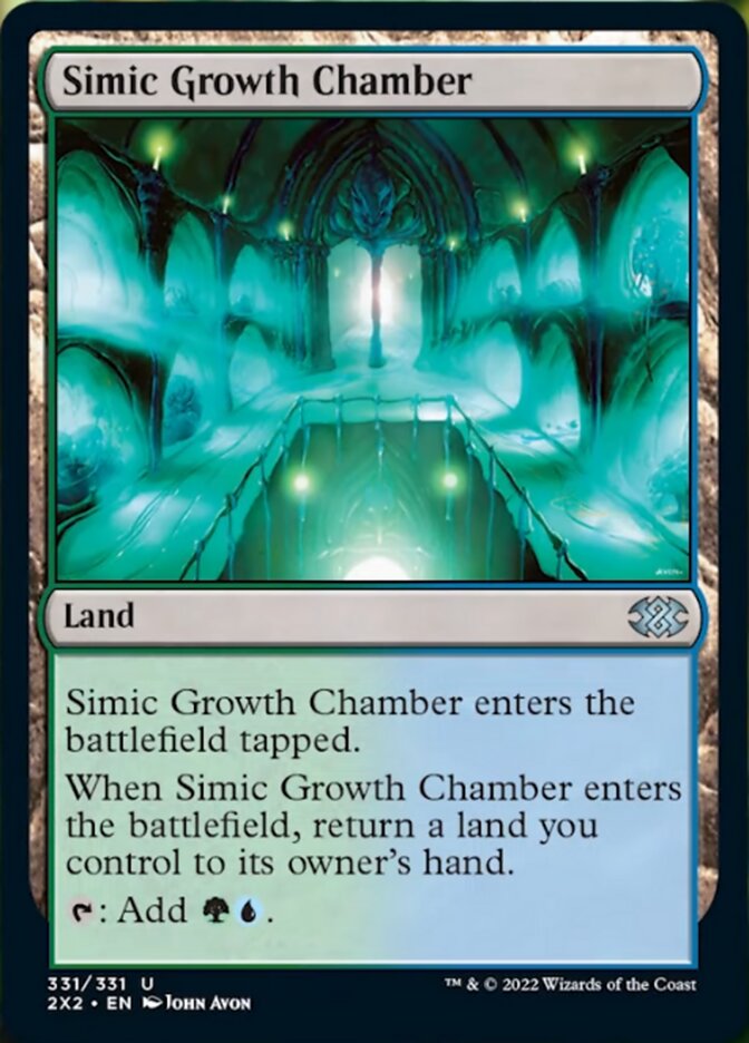 Simic Growth Chamber [Double Masters 2022] Magic: The Gathering