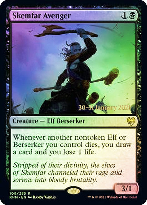 Skemfar Avenger [Kaldheim Prerelease Promos] Magic: The Gathering