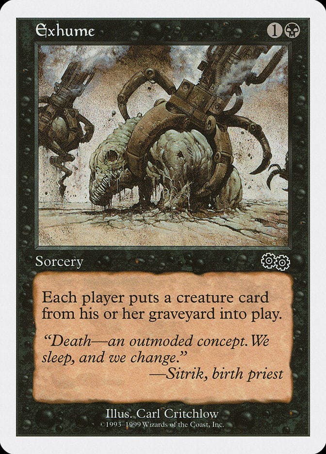 Exhume [Battle Royale] Magic: The Gathering