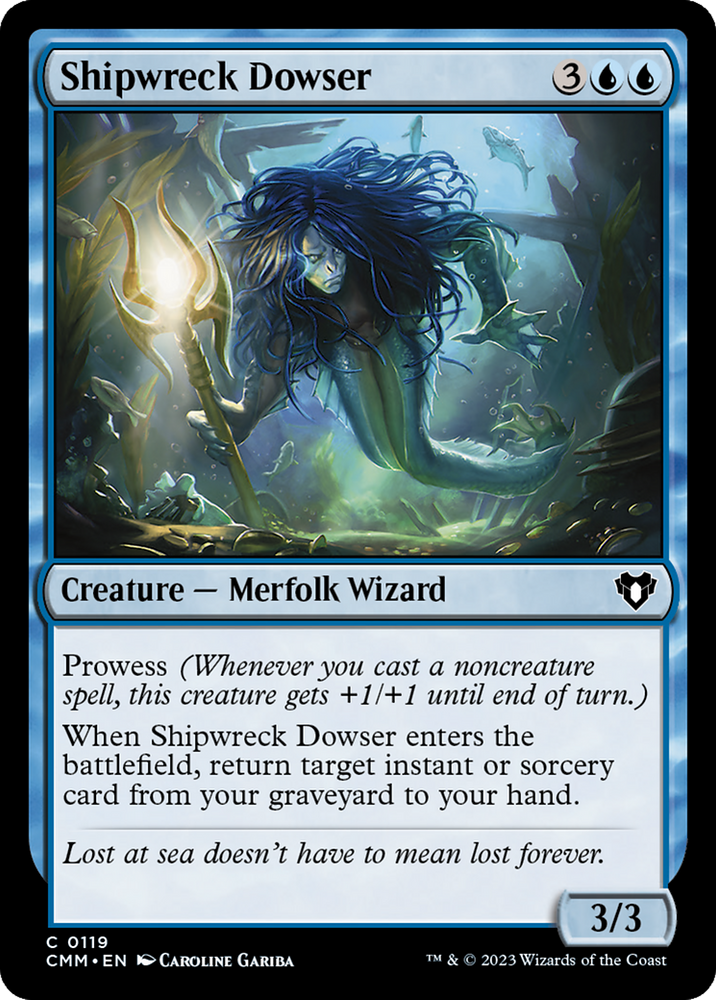 Shipwreck Dowser [Commander Masters] Magic: The Gathering