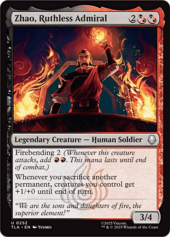 Zhao, Ruthless Admiral [Avatar: The Last Airbender]