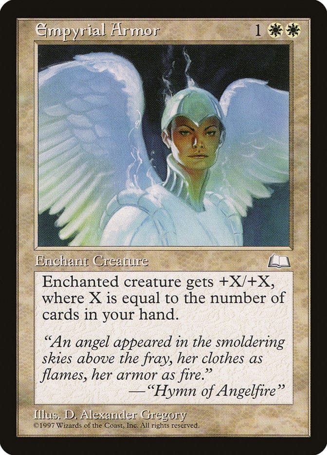 Empyrial Armor [Weatherlight] Magic: The Gathering