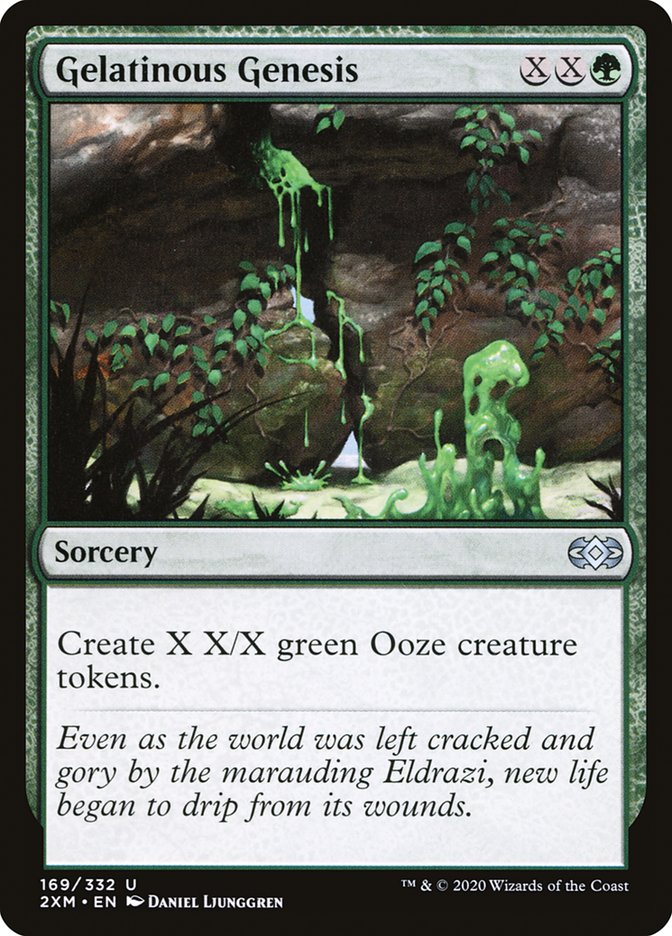 Gelatinous Genesis [Double Masters] Magic: The Gathering