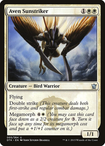 Aven Sunstriker [Dragons of Tarkir] Magic: The Gathering