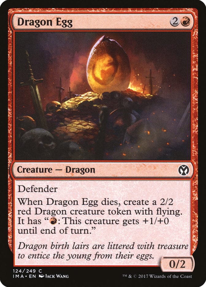 Dragon Egg [Iconic Masters] Magic: The Gathering