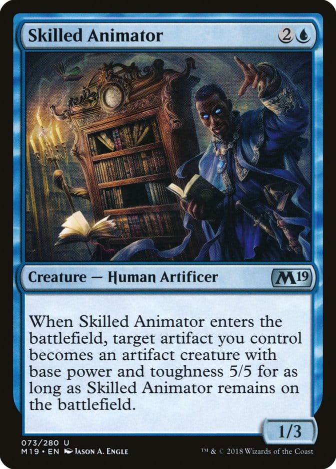 Skilled Animator [Core Set 2019] Magic: The Gathering