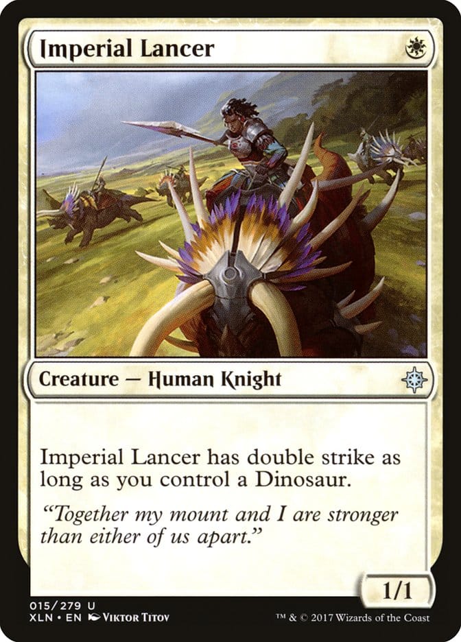 Imperial Lancer [Ixalan] Magic: The Gathering