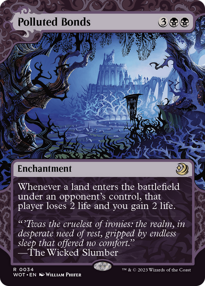 Polluted Bonds [Wilds of Eldraine: Enchanting Tales] Magic: The Gathering