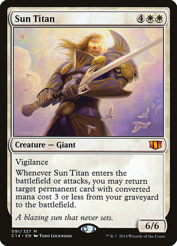 Sun Titan [Commander 2014] Magic: The Gathering
