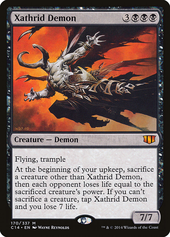 Xathrid Demon [Commander 2014] Magic: The Gathering