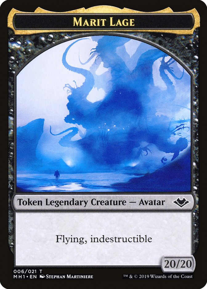 Marit Lage Token [Modern Horizons Tokens] Magic: The Gathering