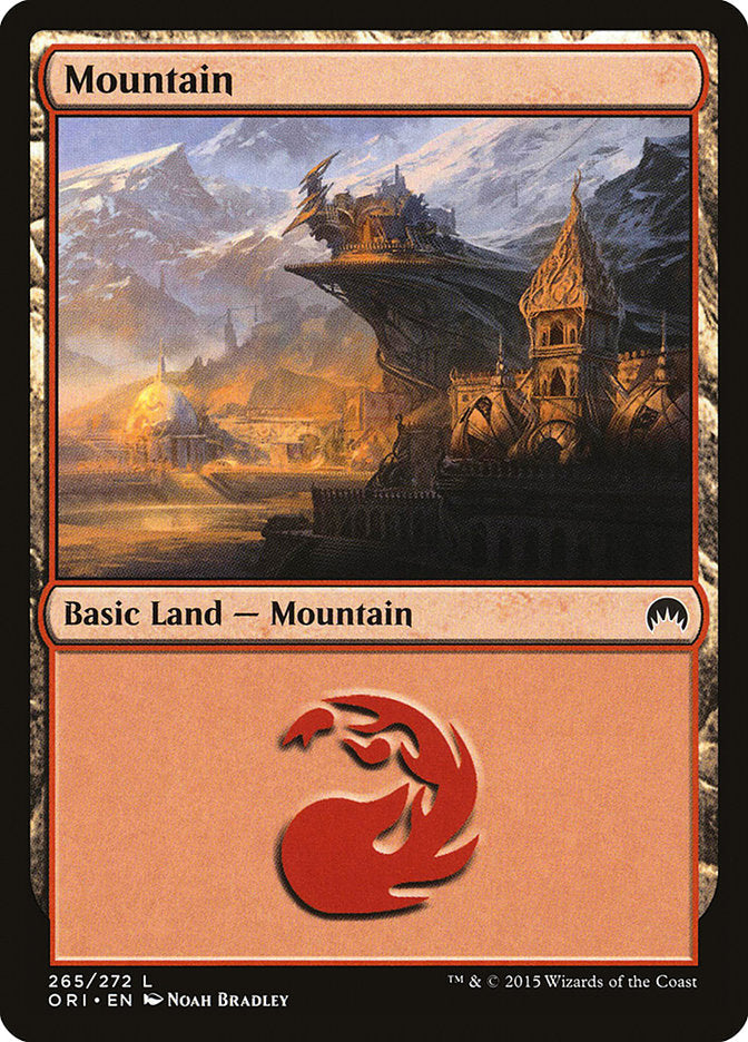 Mountain (265) [Magic Origins] Magic: The Gathering