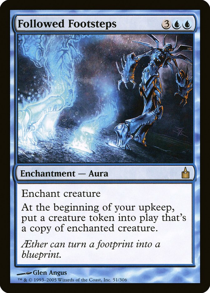 Followed Footsteps [Ravnica: City of Guilds] Magic: The Gathering