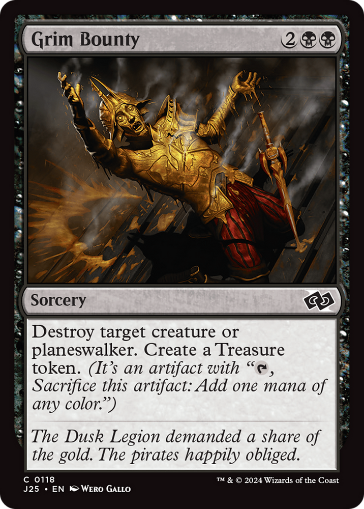 Grim Bounty [Foundations Jumpstart] Magic: The Gathering